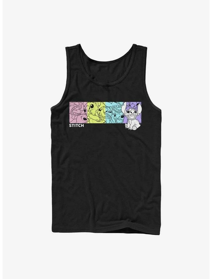 Promo 🎉 Disney Lilo & Stitch Colorful Stitches Tank 😉