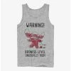 Discount 🧨 Disney Lilo & Stitch Warning Drawing Sitch Tank 🔔