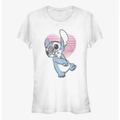 Cheapest ⭐ Disney Lilo & Stitch Kissy Faced 👧 Girls T-Shirt ❤️