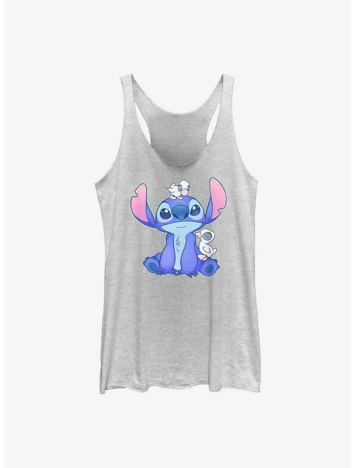 Budget 🥰 Disney Lilo & Stitch Cute Ducks 👧 Girls Tank 😉