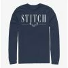 Coupon 🔔 Disney Lilo & Stitch Title Long-Sleeve T-Shirt ❤️