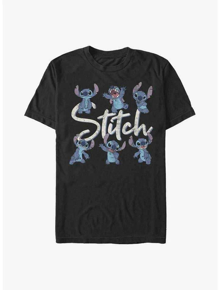 Hot Sale 🔔 Disney Lilo & Stitch Poses T-Shirt 😍