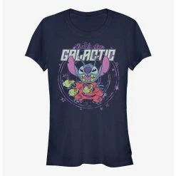 Buy 😀 Disney Lilo & Stitch Dad's Are Galactic 👧 Girls T-Shirt ❤️