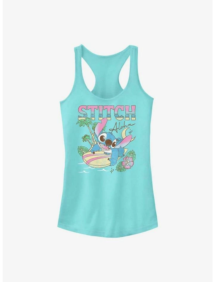 Best deal ❤️ Disney Lilo & Stitch Aloha Stitch 👧 Girls Tank 💯