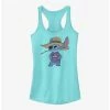 Coupon 🥰 Disney Lilo & Stitch Howdy Stitch 👧 Girls Tank 🧨