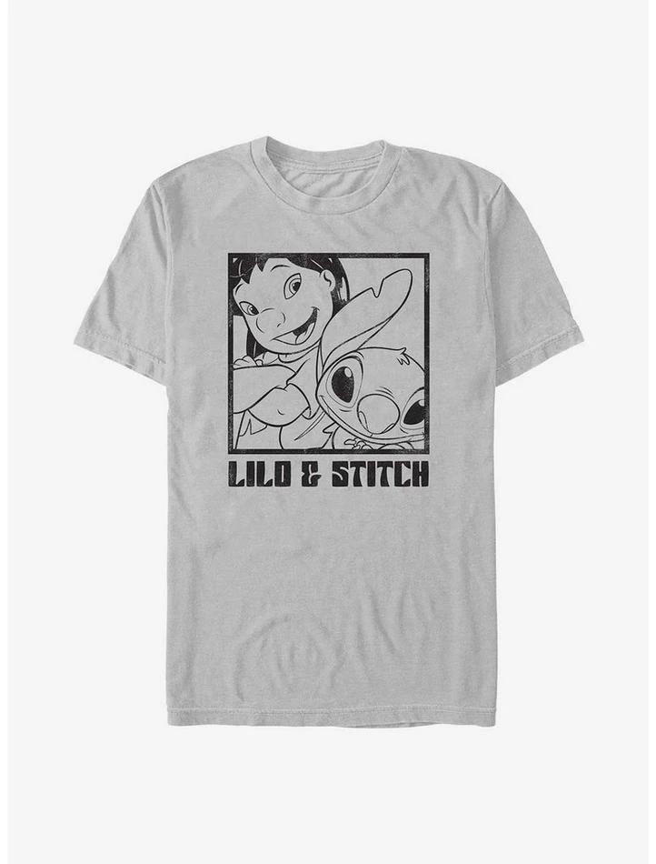 Cheap 👍 Disney Lilo & Stitch Photo Shot Snap T-Shirt 👏