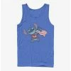 Budget 🤩 Disney Lilo & Stitch Tropic Stitch Flag Tank 👏