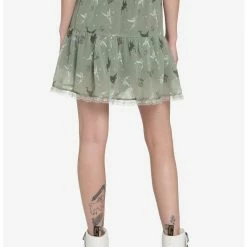 Best Sale 🔥 Her Universe Disney Tinker Bell Silhouette Poses Flounce 👗 Skirt 🥰