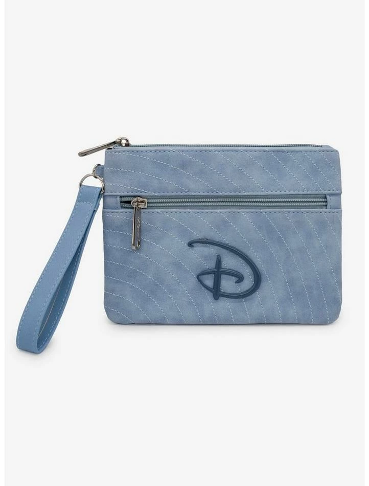 Budget 🔔 Disney Signature D Arch Stitch Double Pocket Wristlet ❤️