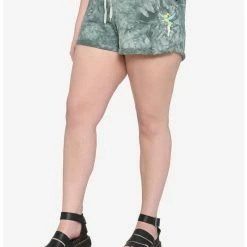 Best reviews of ๐ฅ Her Universe Disney Tinker Bell Green Tie-Dye Soft Shorts Plus Size ๐