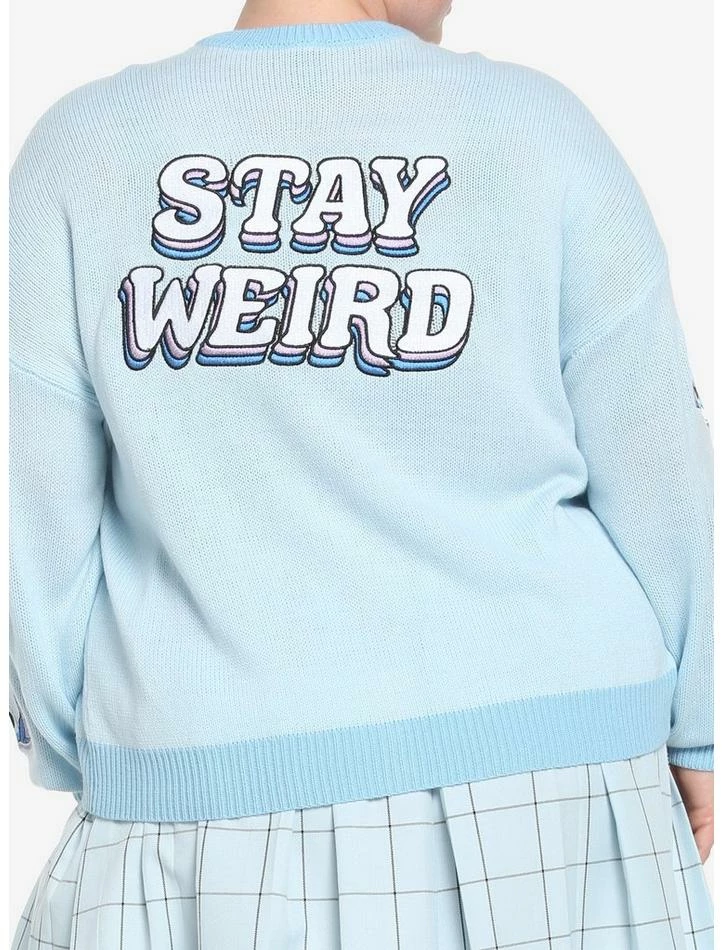 Top 10 💯 Her Universe Disney Lilo & Stitch Stay Weird Skimmer 👧 Girls Cardigan Plus Size 😍 - Image 2