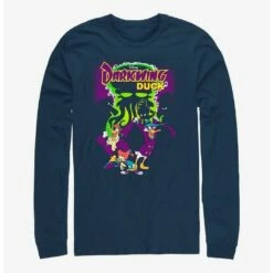New 🎉 Disney Darkwing Duck Dangerous Long Sleeve T-Shirt 🔔