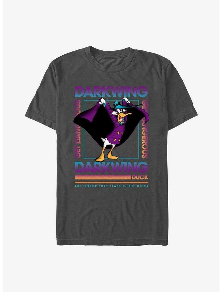 Brand new 😀 Disney Darkwing Duck Darkwing Box T-Shirt ❤️