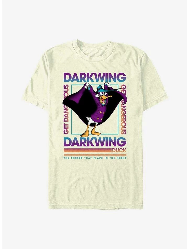 Hot Sale 🎉 Disney Darkwing Duck Darkwing Box T-Shirt 😀