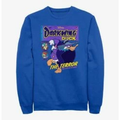 Top 10 ✨ Disney Darkwing Duck Darkwing Comic Sweatshirt ⌛