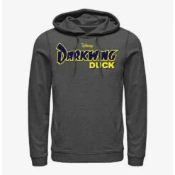Promo ⭐ Disney Darkwing Duck Darkwing Logo Hoodie 🔔