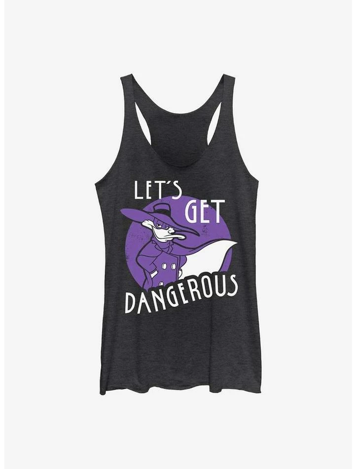 Best reviews of 🛒 Disney Darkwing Duck Get Dangerous Raw Edge 👧 Girls Tank 🔔