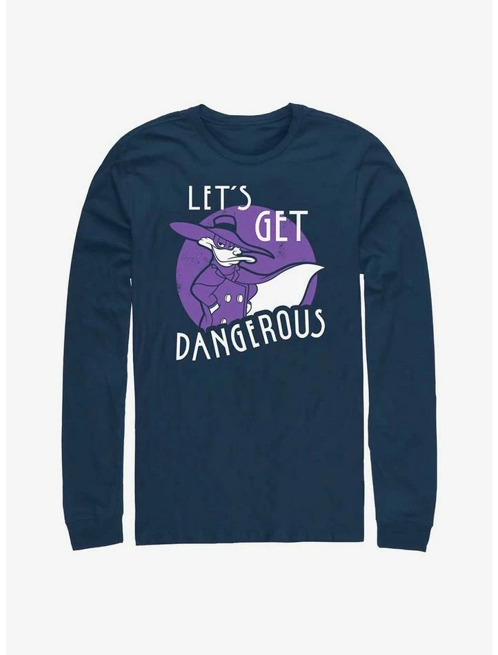 Outlet 🔔 Disney Darkwing Duck Get Dangerous Long Sleeve T-Shirt 😀