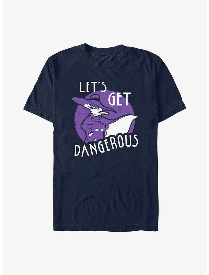 Hot Sale 😀 Disney Darkwing Duck Get Dangerous T-Shirt ✔️ - Image 4