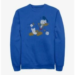 Coupon 😀 Disney Ducktales Dashing Donald Sweatshirt 🎉