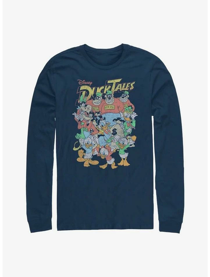 Cheap 👍 Disney Ducktales Ducktales Crew Long Sleeve T-Shirt 😉
