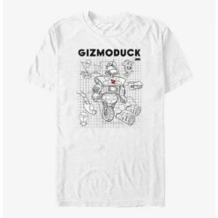 Best Sale ๐ Disney Ducktales Gizomoduck Schematic T-Shirt โญ