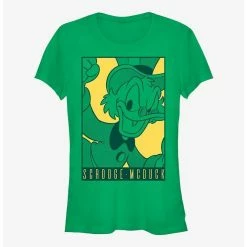 Hot Sale 😀 Disney Ducktales Pop Poster Scrooge 👧 Girls T-Shirt ✔️