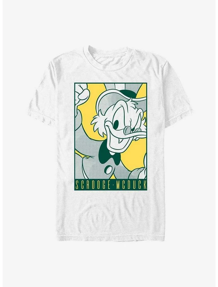 Cheapest ๐ฏ Disney Ducktales Pop Poster Scrooge T-Shirt ๐งจ - Image 6