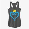 Brand new ✨ Disney Kingdom Hearts Heart And Crown 👧 Girls Tank 🔥