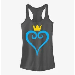 Brand new ✨ Disney Kingdom Hearts Heart And Crown 👧 Girls Tank 🔥