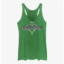 Best Sale ⌛ Disney Kingdom Hearts Kingdom Logo 👧 Girls Tank ⌛