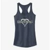 Promo 🔔 Disney Kingdom Hearts Logo 👧 Girls Tank ✨
