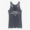 Deals ✨ Disney Kingdom Hearts Logo 👧 Girls Tank 😉