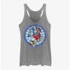 New ⭐ Disney Kingdom Hearts Stained Glass Sora 👧 Girls Tank ✨