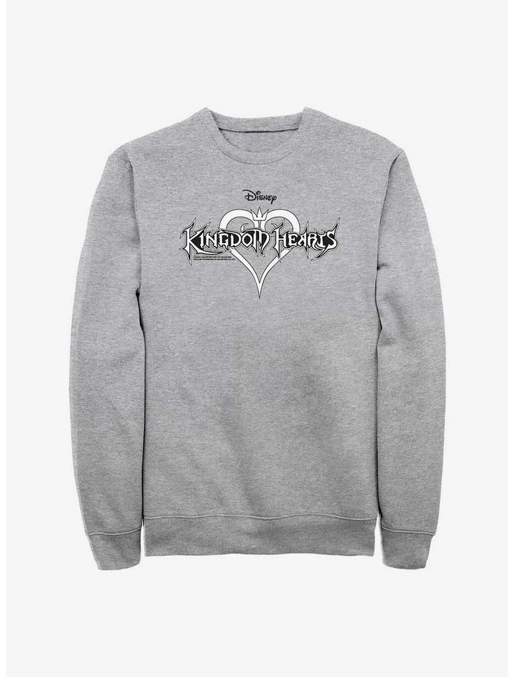 Best Pirce ⌛ Disney Kingdom Hearts Logo Crew Sweatshirt 🎉