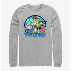 Top 10 🥰 Disney Kingdom Hearts Atlantica World Long-Sleeve T-Shirt ✨