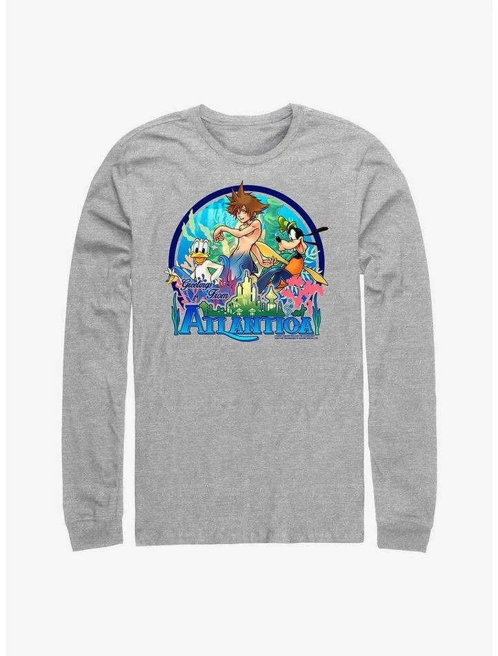Top 10 🥰 Disney Kingdom Hearts Atlantica World Long-Sleeve T-Shirt ✨