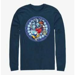 Wholesale ✨ Disney Kingdom Hearts Stained Glass Sora Long-Sleeve T-Shirt ✨
