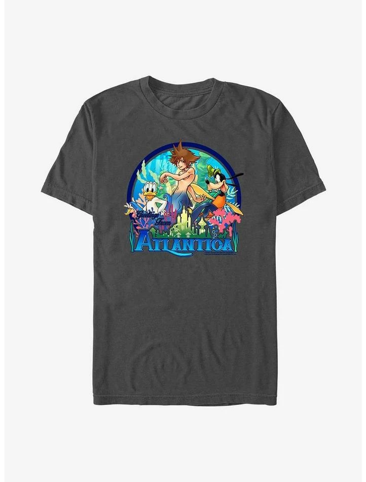 Coupon ❤️ Disney Kingdom Hearts Atlantica World T-Shirt 🥰 - Image 3
