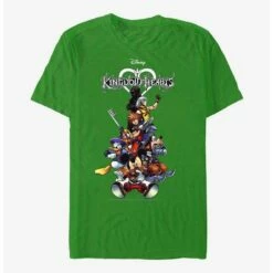Discount 🔔 Disney Kingdom Hearts Group With Logo T-Shirt 🔔