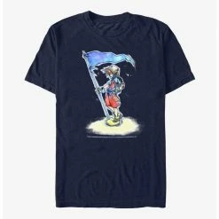 Cheapest 🤩 Disney Kingdom Hearts Sora With Flag T-Shirt 🥰