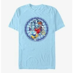 Outlet 🔥 Disney Kingdom Hearts Stained Glass Sora T-Shirt 💯