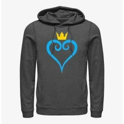 Best deal 🎁 Disney Kingdom Hearts Heart And Crown Hoodie ⭐