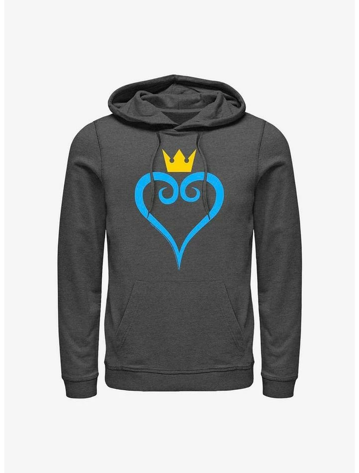 Best deal π Disney Kingdom Hearts Heart And Crown Hoodie β