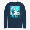 Hot Sale 🧨 Disney Kingdom Hearts Riku Heart Throb Long-Sleeve T-Shirt 🔥