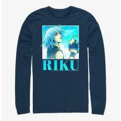 Hot Sale 🧨 Disney Kingdom Hearts Riku Heart Throb Long-Sleeve T-Shirt 🔥