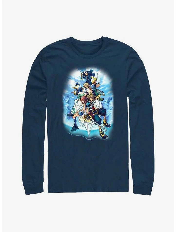 Coupon 🎉 Disney Kingdom Hearts Sky Group Long-Sleeve T-Shirt 🛒