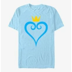 Best deal 😀 Disney Kingdom Hearts Heart And Crown T-Shirt 🥰