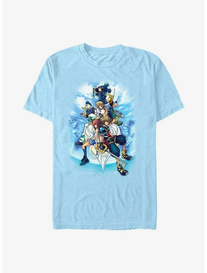 Best reviews of ❤️ Disney Kingdom Hearts Sky Group T-Shirt 🤩 - Image 4