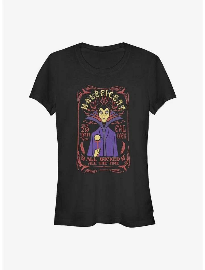 Top 10 ๐ Disney Maleficent Evil Doer ๐ง Girls T-Shirt ๐งจ